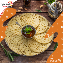 Recette de Crêpes Marocaines aux Milles Trous