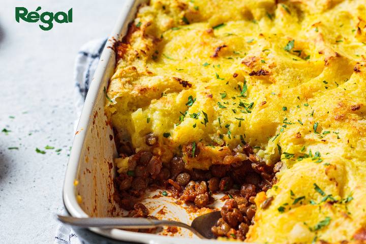 Shepherd's pie aux lentilles